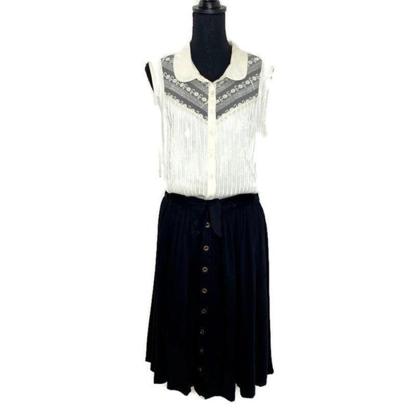 Modcloth Dreamer & Doer A-Line Skirt - Picture 3 of 5